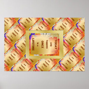 13.12.60.6 POSTER.WTLB.VANDAAG GEBEURT SLECHTS EEN POSTER