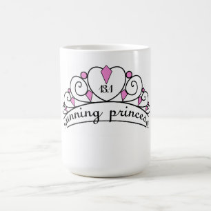 13.1 Draaiende prinses (roze) Koffiemok