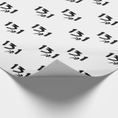 13.1 halve marathon cadeaupapier (Hoek)