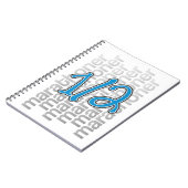 13.1 halve marathonspeler Notitieboek (Linkerzijde)