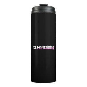 13.1 Halve marathontraining - Roze hardlopen Thermosbeker