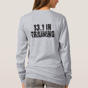 13.1 In opleiding met een halfslager gebroken glas T-shirt