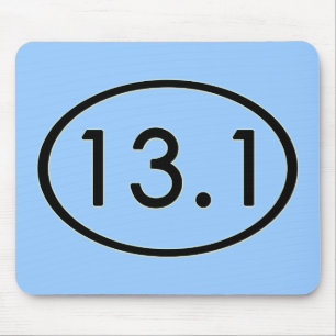 13,1 Miles Mousepad Muismat