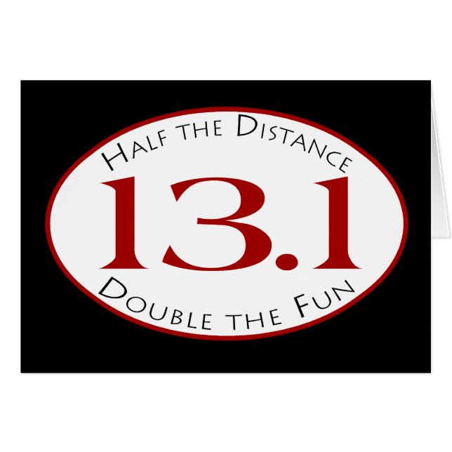13,1 - Moitié de la distance (Devant horizontal)