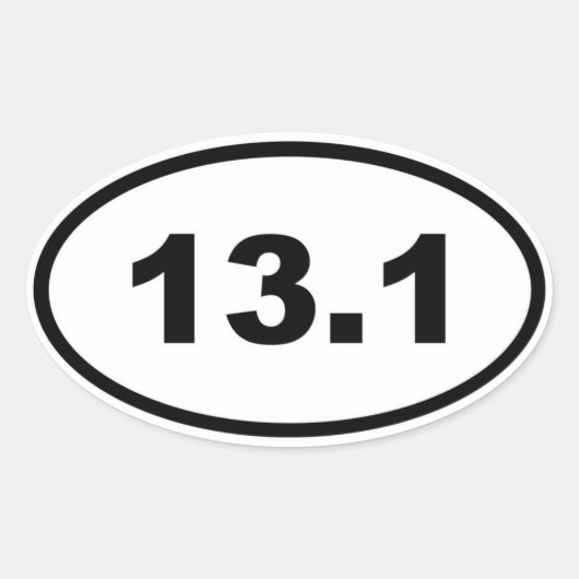 13.1 OVALE STICKER (Voorkant)