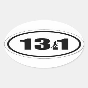 13,1 sticker met looppas