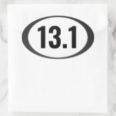 13.1 Sticker ovale (Sac)