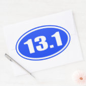13.1 Sticker Texte blanc sur Arrière - plan bleu (Enveloppe)