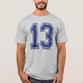 13 Aangepast Jersey T-shirt (Voorkant)