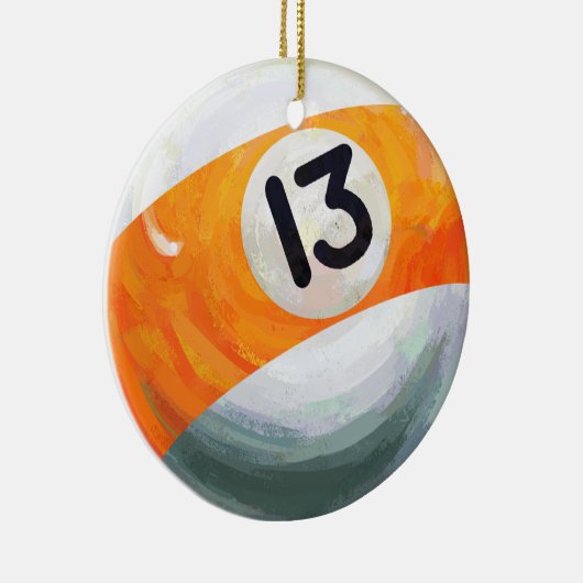 13 Ball Keramisch Ornament (Rechts)