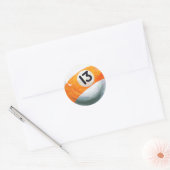 13 Ball Ronde Sticker (Envelop)