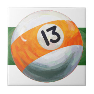 13 Ball Tegeltje