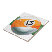 13 Ball Tegeltje (Zijkant)