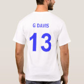 13 - G Davis T-shirt (Achterkant)