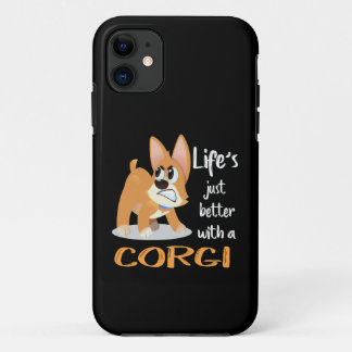 13 Het leven is gewoon beter met een Corgi iPhone 11 Hoesje