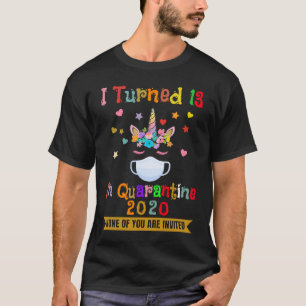 13 in Quarantine 2020 13th Birthday Teen T-shirt