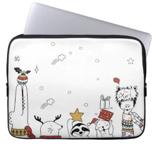 13-inch hoes voor neopreen-laptop