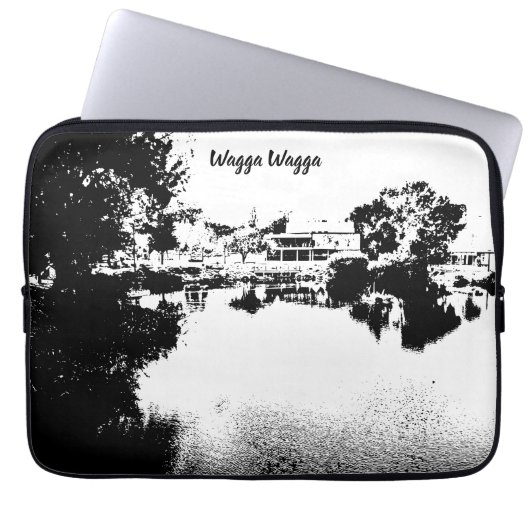 13-inch hoes voor neopreenlaptop (Voorkant)