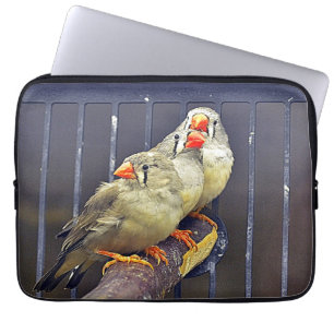 13-inch hoes voor neopreenlaptop/drie kleine vogel