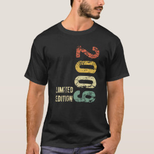 13 jaar oud 2009 13e verjaardag retro t-shirt