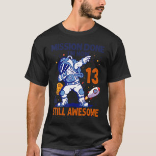 13 jaar oud astronaut Space Planet 13e verjaardag T-shirt