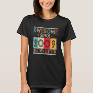 13 jaar oud Geweldige sinds 2009 13e verjaardag T-shirt