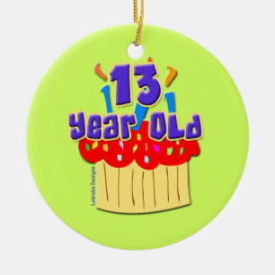 13 jaar oud keramisch ornament