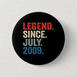 13 jaar oude cadeautjes sinds juli 2009 13e miljar ronde button 5,7 cm