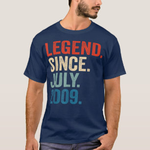 13 jaar oude cadeautjes sinds juli 2009 13e miljar t-shirt