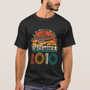 13 jaar oude geschenken Geweldige sinds december 2 T-shirt
