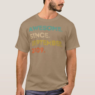 13 jaar oude Gift 13th Birthday Geweldige sinds se T-shirt
