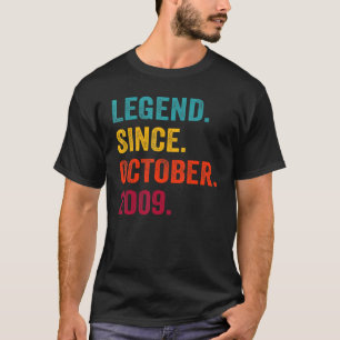 13 jaar oude legenda sinds oktober 2009 13e dag B T-shirt