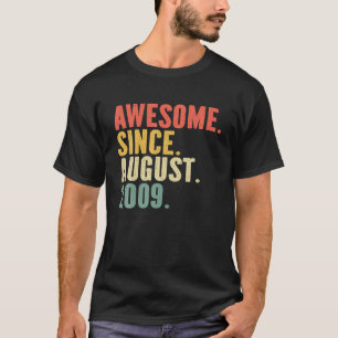 13 jaar oude  legering sinds augustus 2009 13e t-shirt