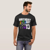 13 jaar oude Paintball Birthday Party Boys 13th Gi T-shirt (Voorkant volledig)