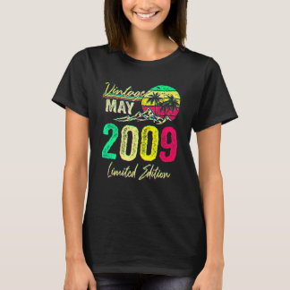 13 Jaar Oude Wijn Mei 2009  13e Verjaardag T-shirt