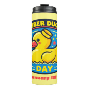 13 jan - Rubber Ducky Day Thermosbeker