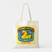 13 jan - Rubber Ducky Day Tote Bag (Achterkant)