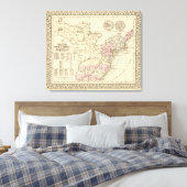 13 kolonies canvas afdruk (Insitu (Slaapkamer))