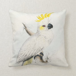 #13-Lesser-zwavelcrested cockatoo Kussen