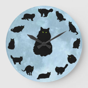 13 Lucky Cats op een blauwe maan Grote Klok