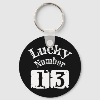 13 - Lucky Number 13 Luck Sleutelhanger
