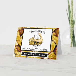 13 mei is Nationale Appeltaartdag Recept Binnenin Kaart