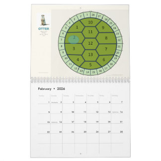  13-Moon Turtle Calendar 2026 | Lunar Phases & Wat Kalender