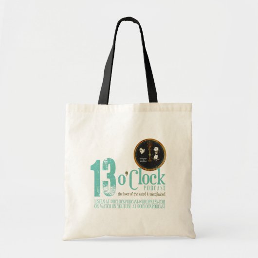13 O'Clock-Canvas tas (Voorkant)