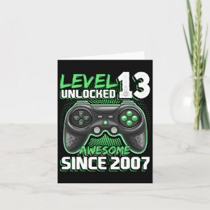 13 Ontgrendeld Geweldige 2007 Videospel 13e Verjaa Kaart
