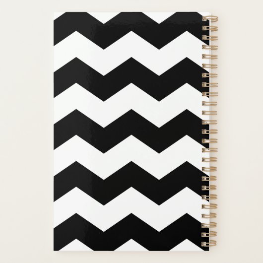 13 Photo Collage Monogramme noir - Peut modifier l (Dos)