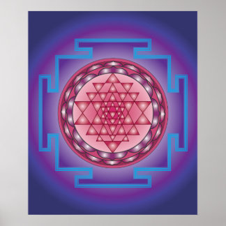 13 SRI YANTRA - SANCTUIR POSTER