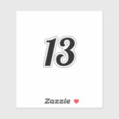 13 STICKER (Vel)