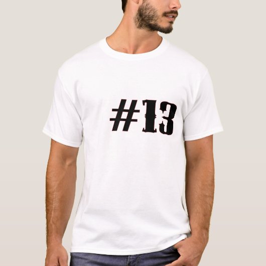 #13 T-SHIRT (Voorkant)