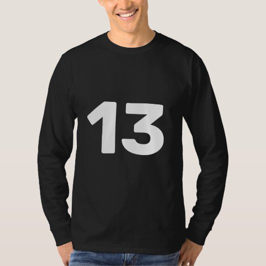 13 T-SHIRT (Voorkant)
